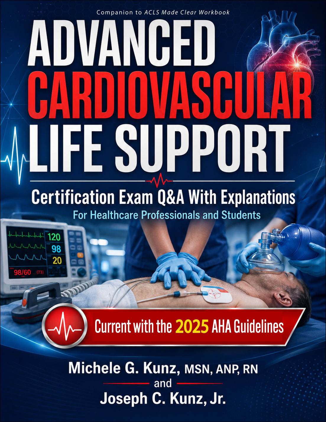 ACLS Certification Exam Q&A with Explanations book cover