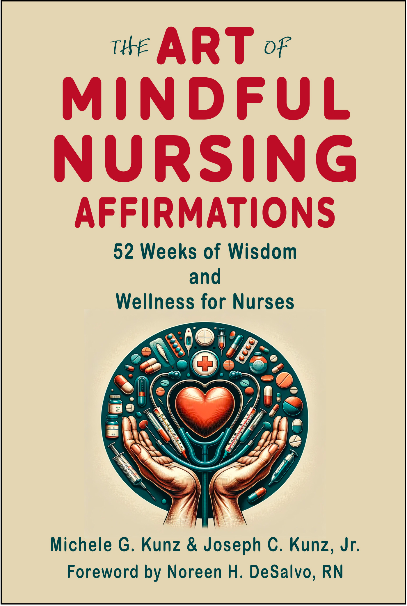 The Art of Mindful Nursing Affirmations book cover