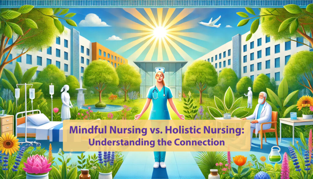 Mindful Nursing vs Holistic Nursing (C) 2024 Michele G. Kunz