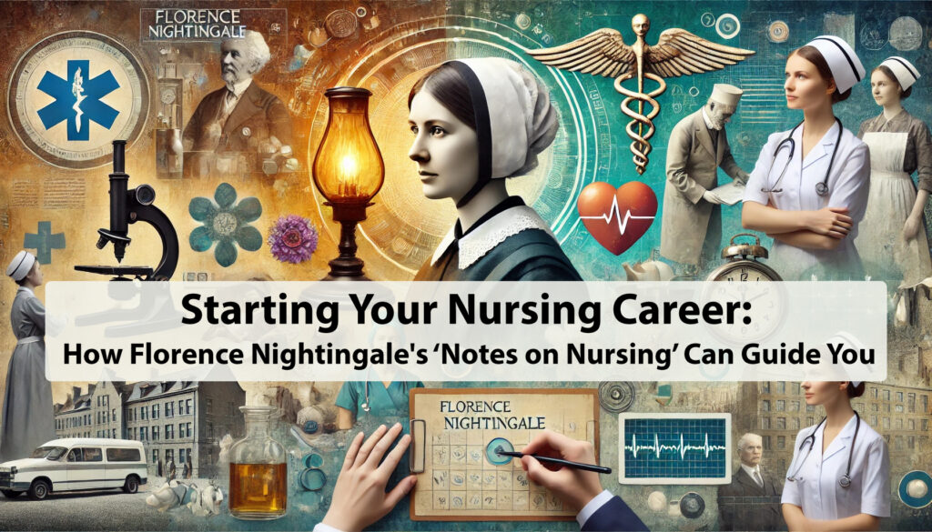 Florence-Nightingale-Notes-on-Nuring-for-new-nurses (C) 2024 Michele G. Kunz