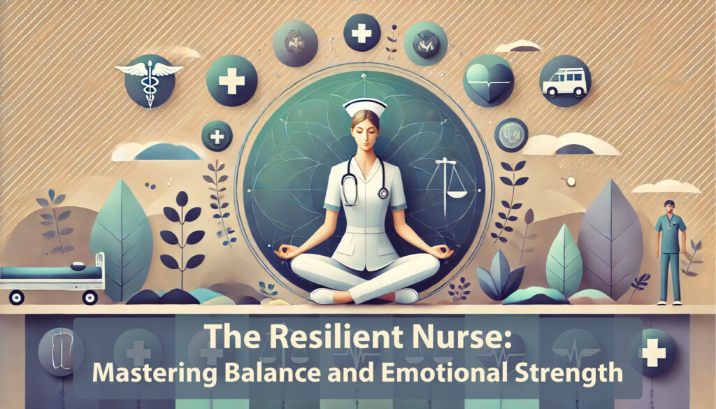 MINDFUL NURSING IMAGE The Resilient Nurse (C) 2024 Michele G. Kunz