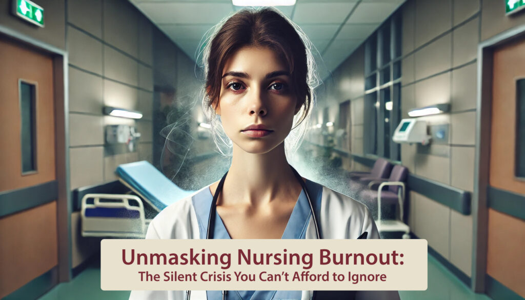 Unmasking Nursing Burnout (C) 2024 Michele G. Kunz