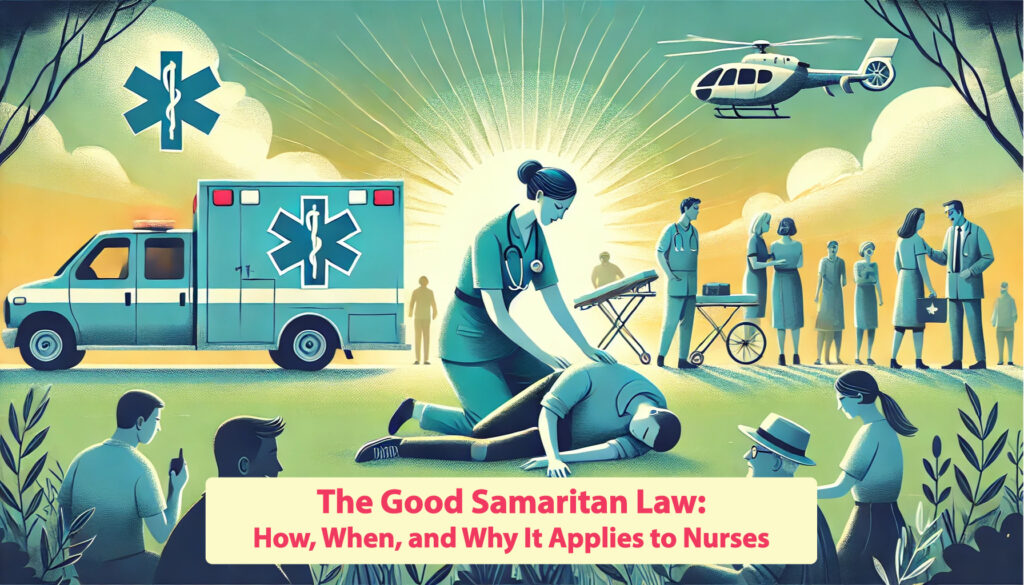 The-Good-Samaritan-Law--How,-When, and Why It Applies to Nurses (C) 2024 Michele G. Kunz and Joseph C. Kunz, Jr.